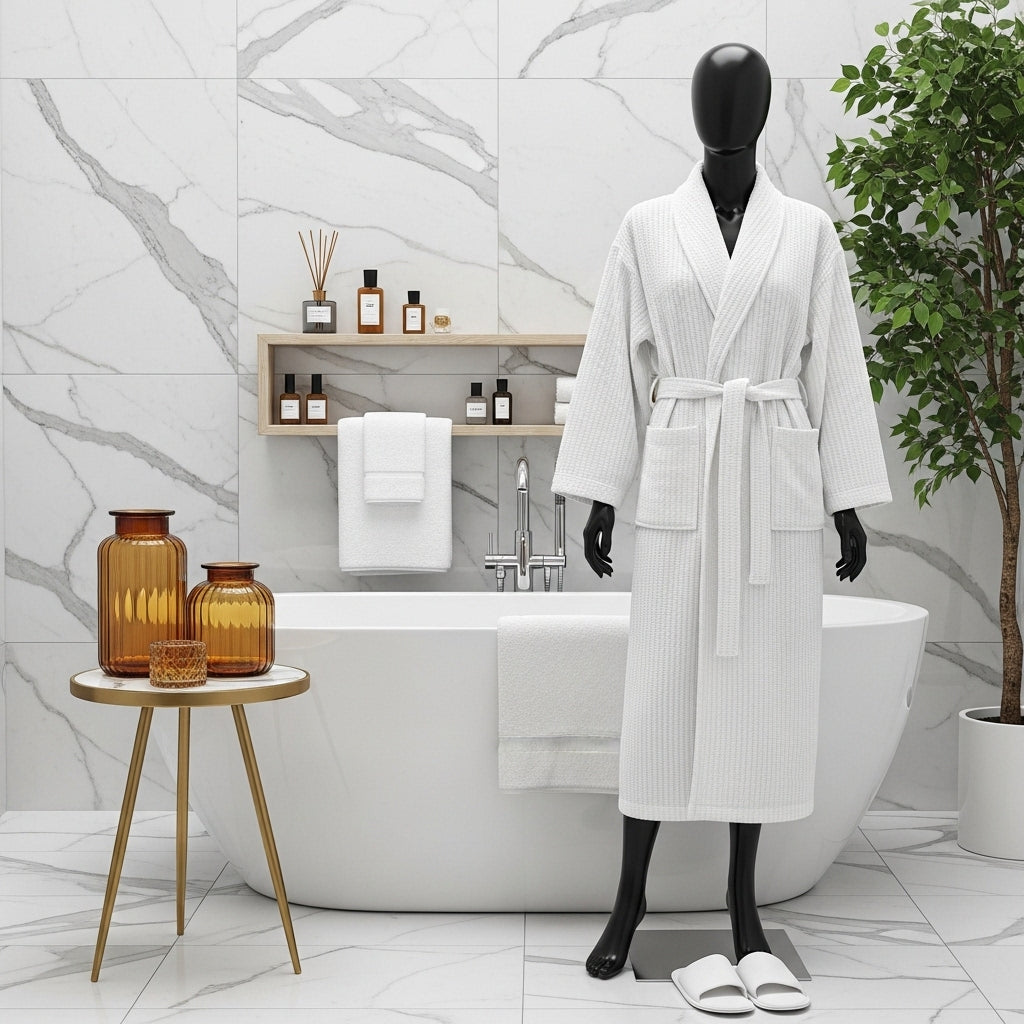 ✨ Luxury Bathrobe Wear – Lounge in Style