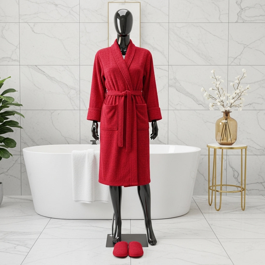 ✨ Luxury Bathrobe Wear – Lounge in Style