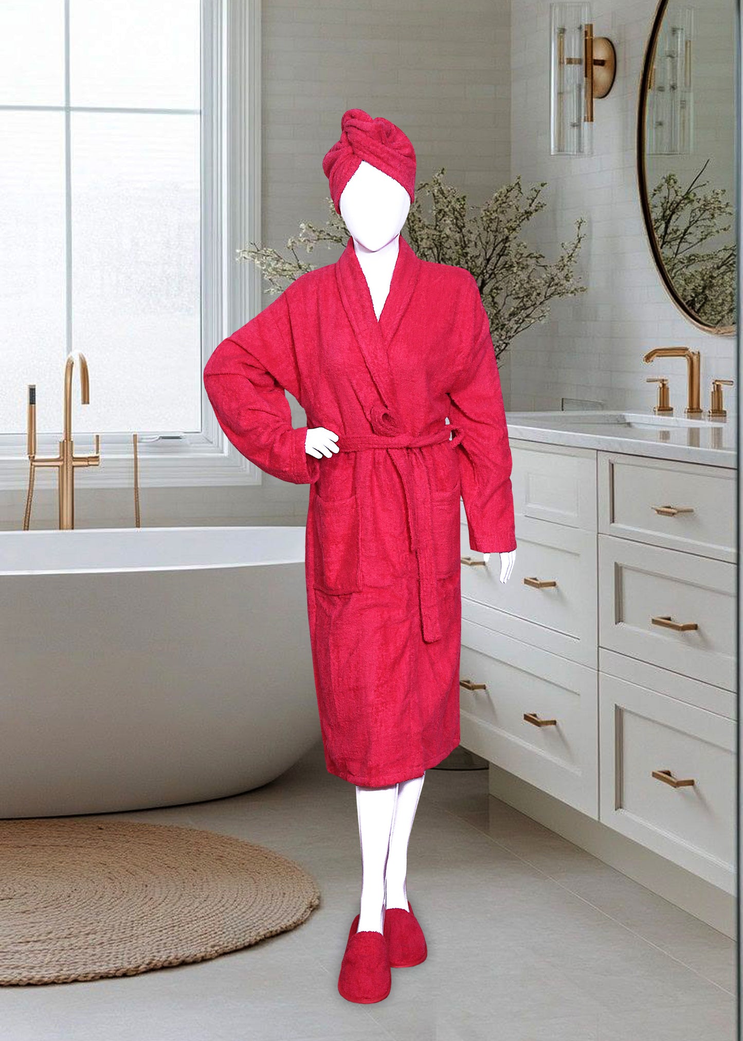 Premium Fluffy Bathrobe