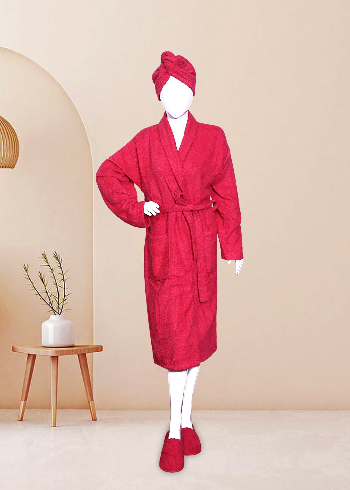 Premium Fluffy Bathrobe