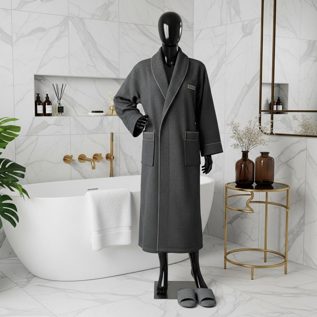 ✨ Luxury Bathrobe Wear – Lounge in Style